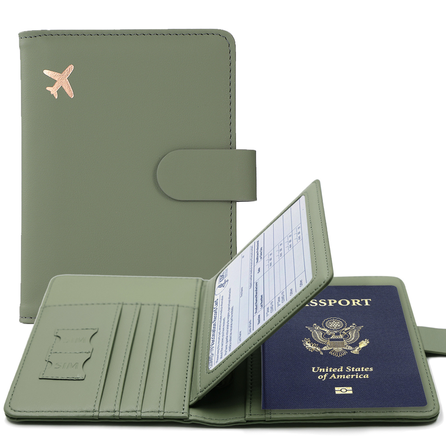 Travel Accessories Wallet - Pokrowiec na paszport RFID Etui na