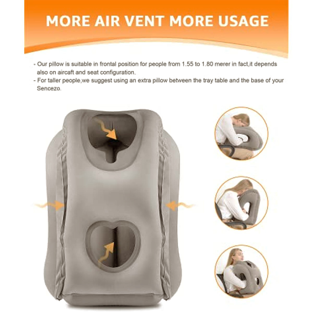 Nadmuchiwana poduszka podróżna – Travel Accessories Long Flight recenzja i cena
