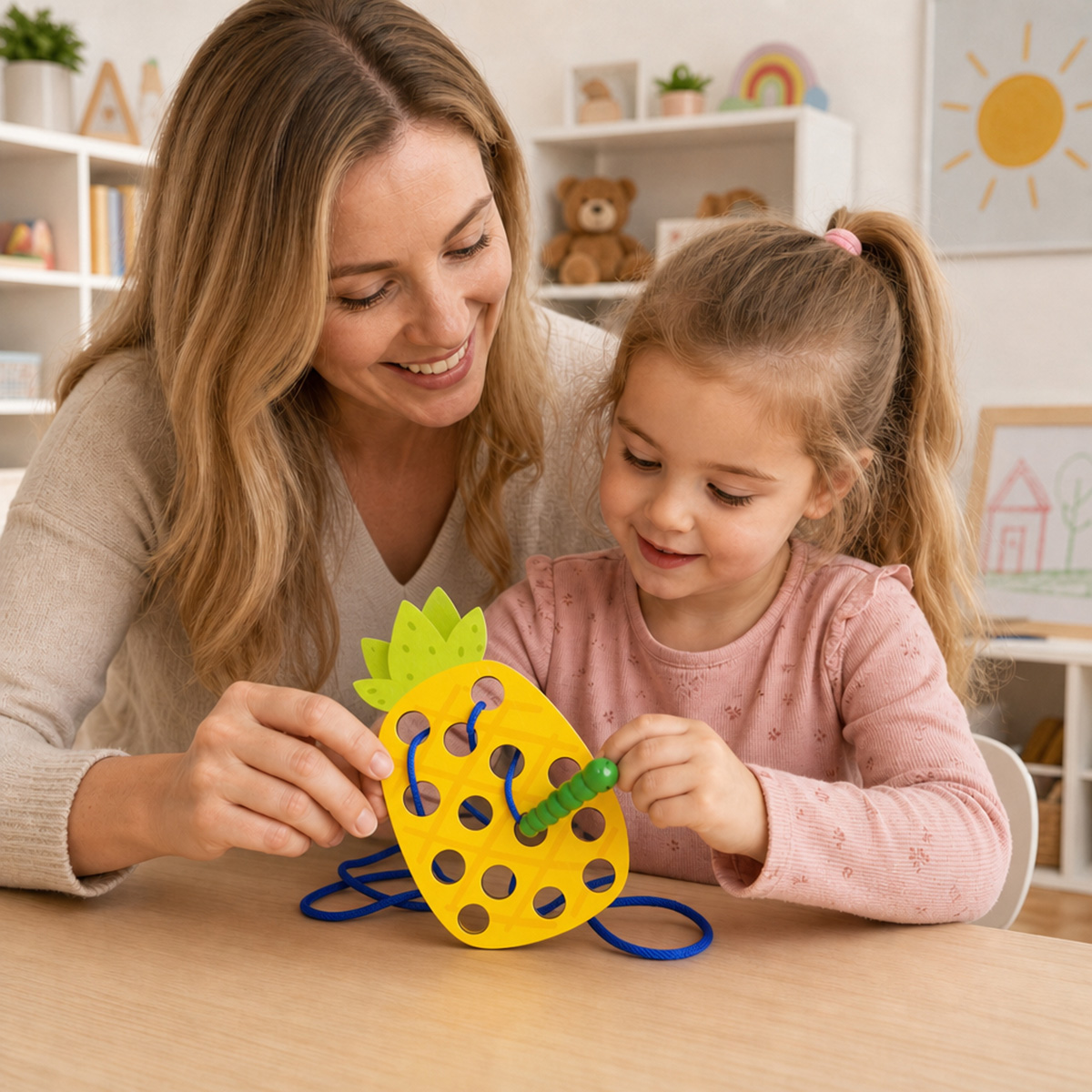 Drewniane zabawki do nawlekani – Travel Accessories Baby recenzja i cena
