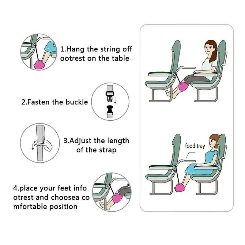 Przenośny Regulowany Hamak Pod – Travel Accessories Long Flight recenzja i cena