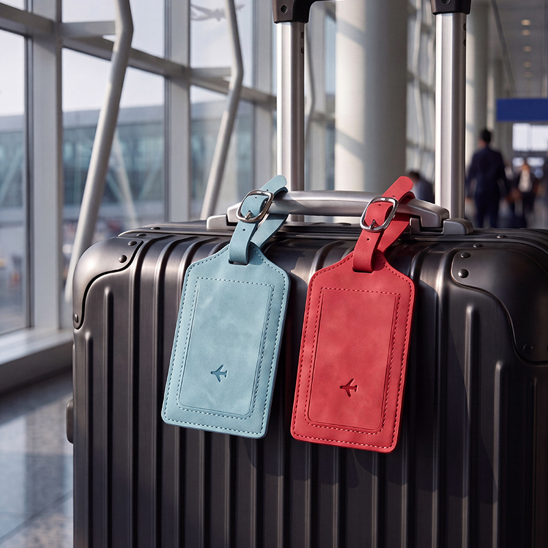 1 szt. etykieta na bagaż z PU  – Travel Accessories Aesthetic recenzja i cena