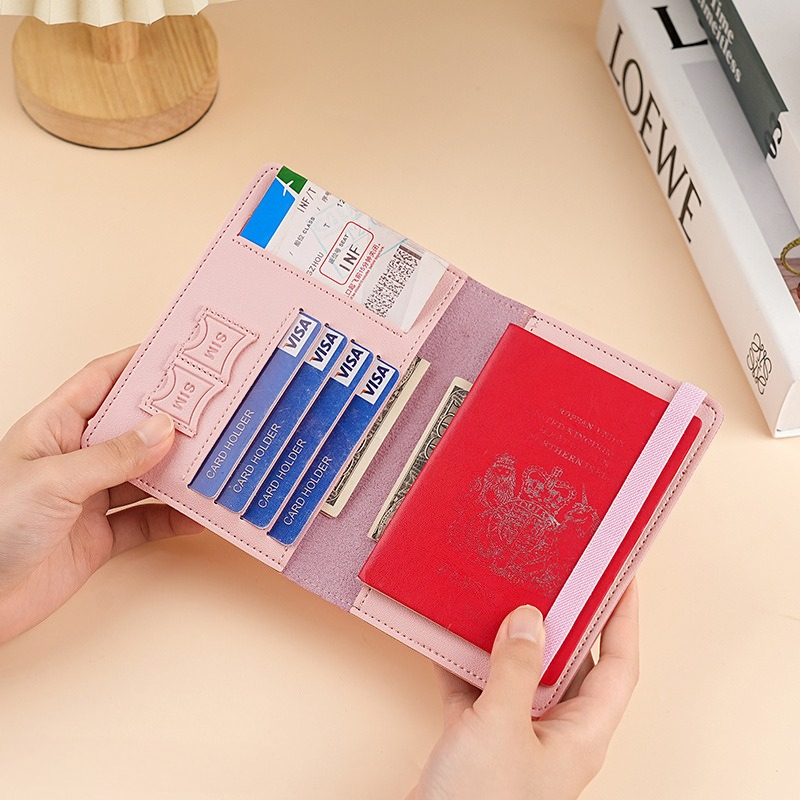 Etui na paszport ze skóry PU,  – Travel Accessories Wallet recenzja i cena