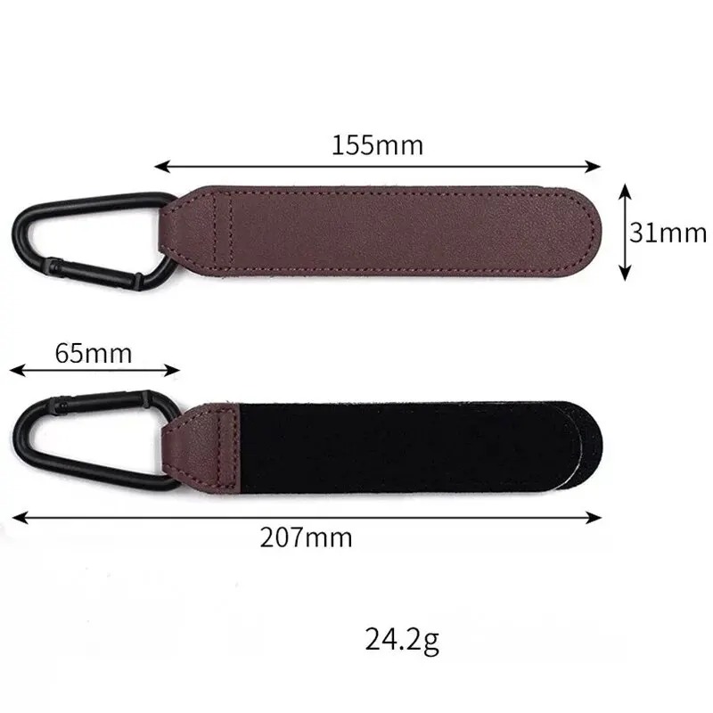 2 szt. Skórzane haczyki do wóz – Travel Accessories Baby recenzja i cena