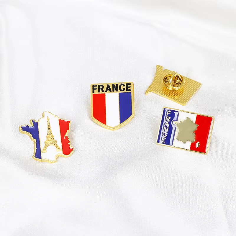 Emaliowane przypinki z flagą F – Travel Accessories Jewelry recenzja i cena
